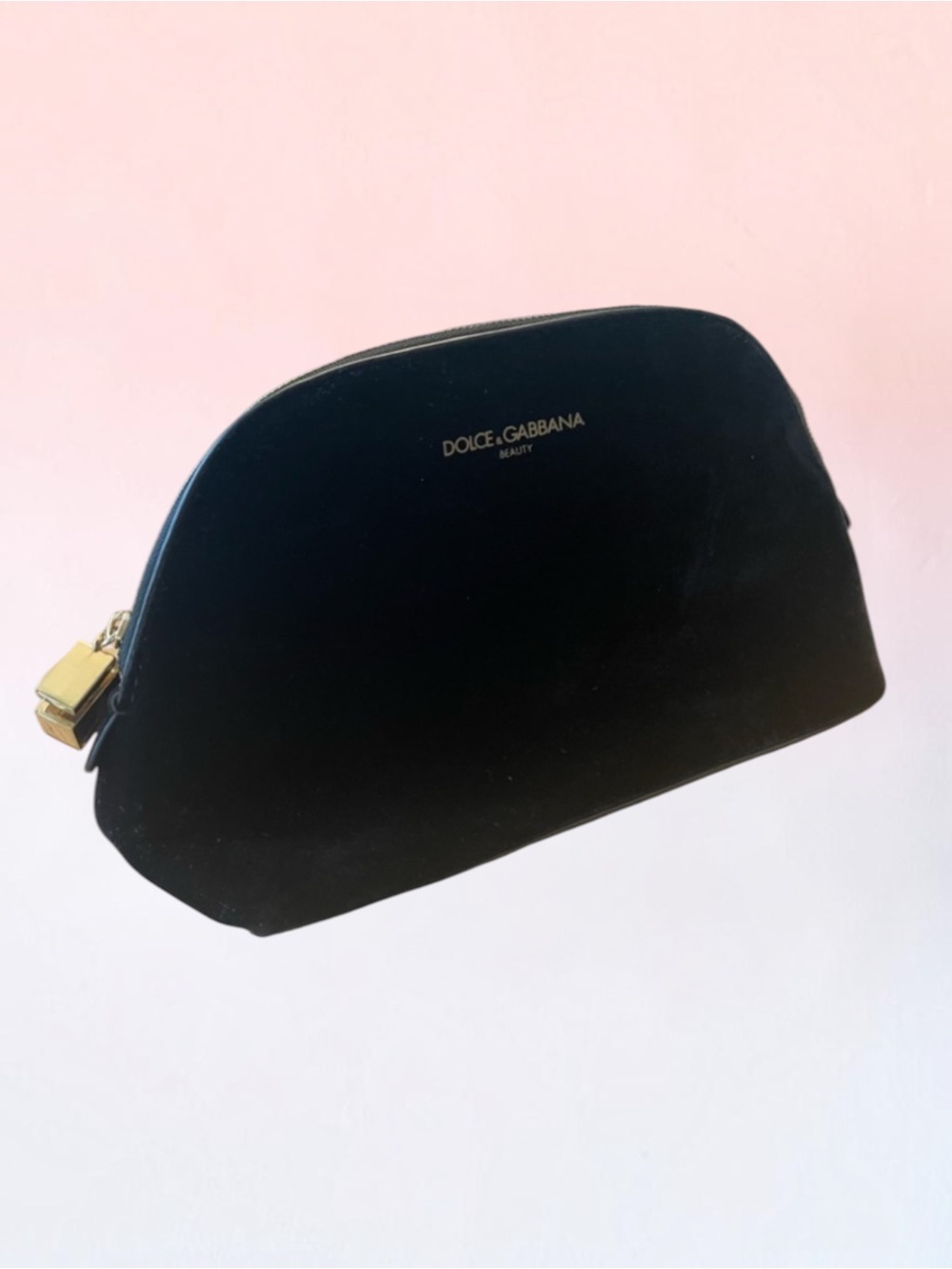 DOLCE & GABBANA BEAUTY BLACK VELVET NEW COSMETIC CASE